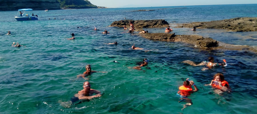 Snorkeling tour Capo Vaticano